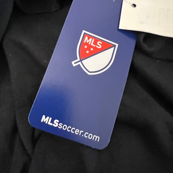 MN MLS  Women's United FC Black Short Sleeve T-Shirt - Size 2XL - NWT - Picture 6 of 7